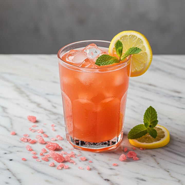 Pink Himalayan Salt Fasting Drinks recipe for healthy hydration.