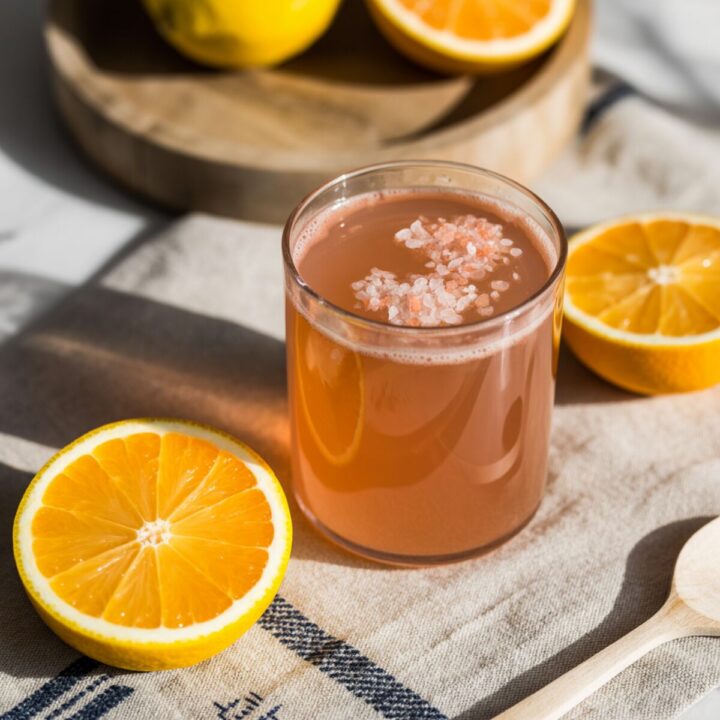 Pink Himalayan salt pre workout drink recipe