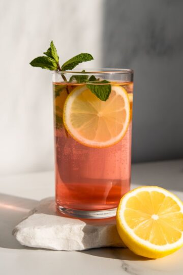 Pink Himalayan Salt Fasting Drinks recipe for healthy hydration.