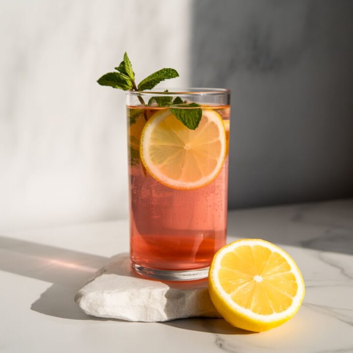 Pink Himalayan Salt Fasting Drinks recipe for healthy hydration.