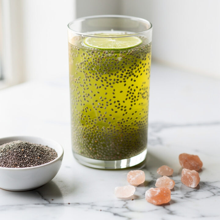 Recipe variations for Chia Hydration with Pink Salt & Lime