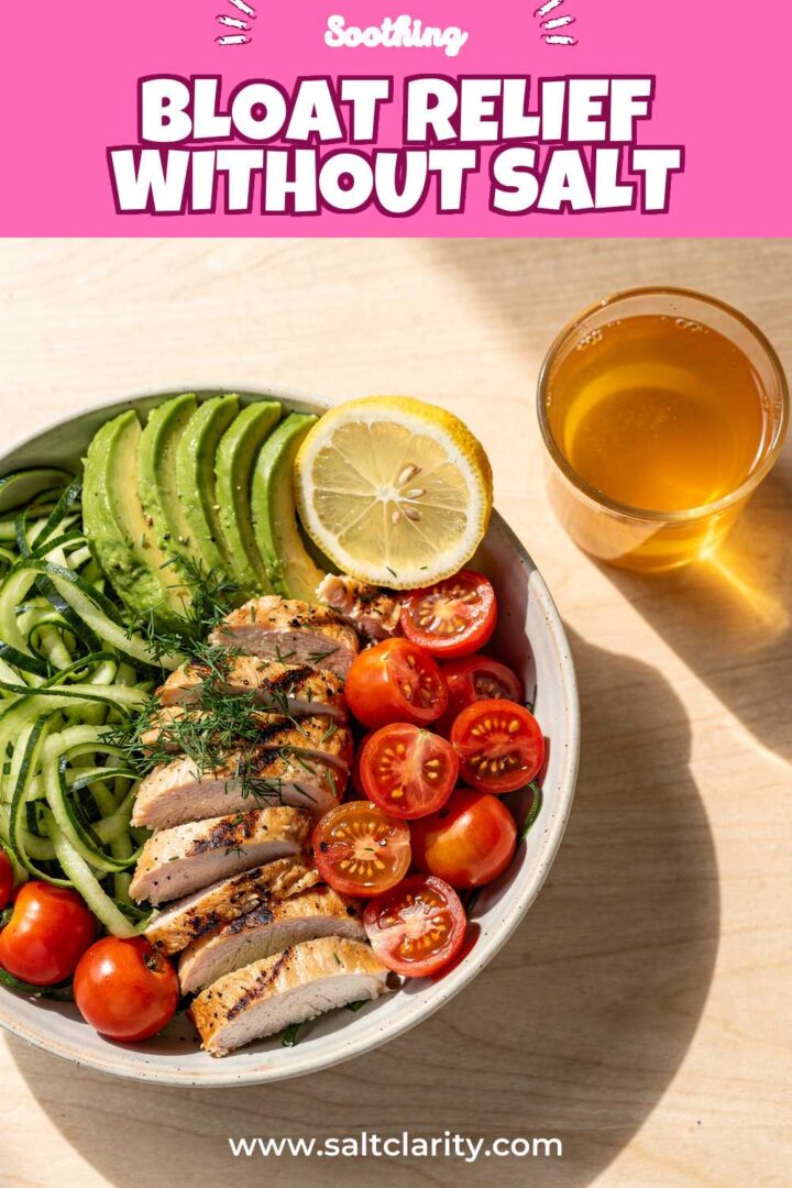 Storage and leftovers for Bloat Relief Without Salt