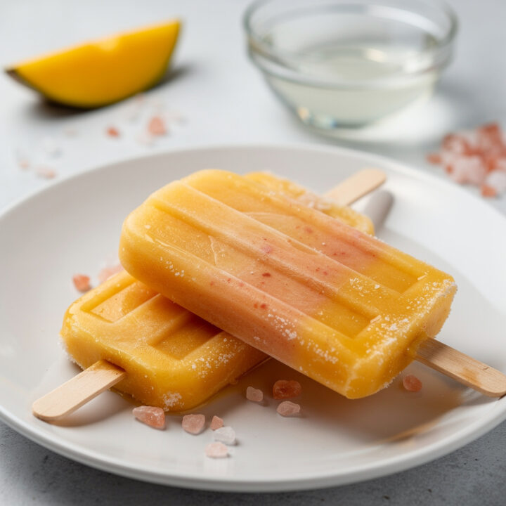 Ingredients for Pink Himalayan Salt Electrolyte Popsicles