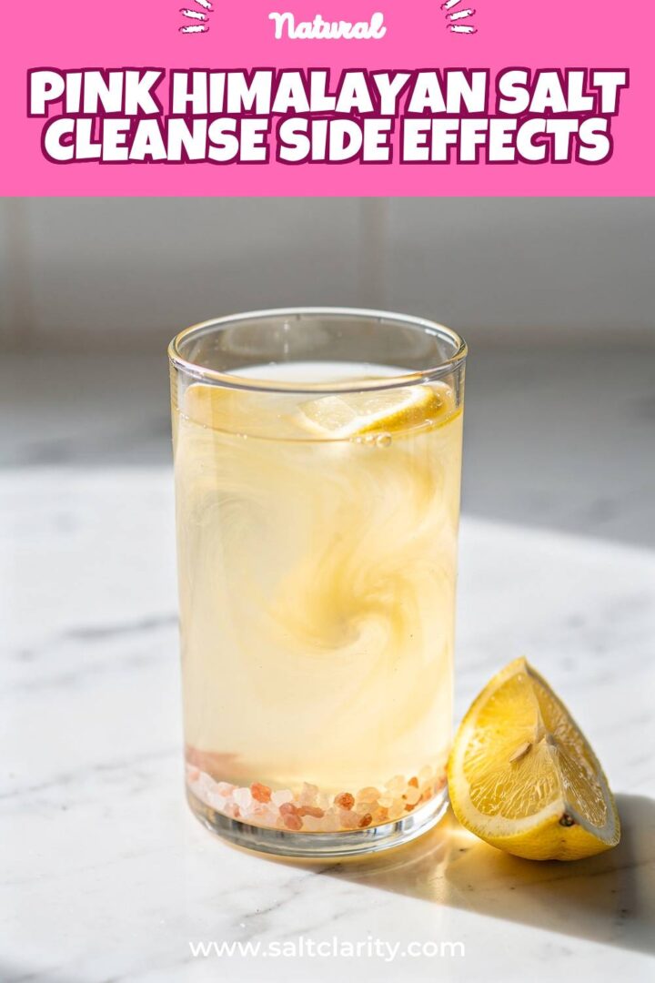 Storage and leftovers for Pink Himalayan Salt Cleanse Side Effects