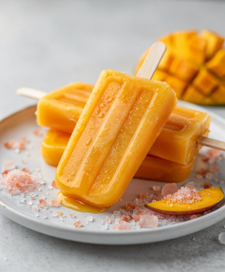 Pink Himalayan Salt Electrolyte Popsicles featured image