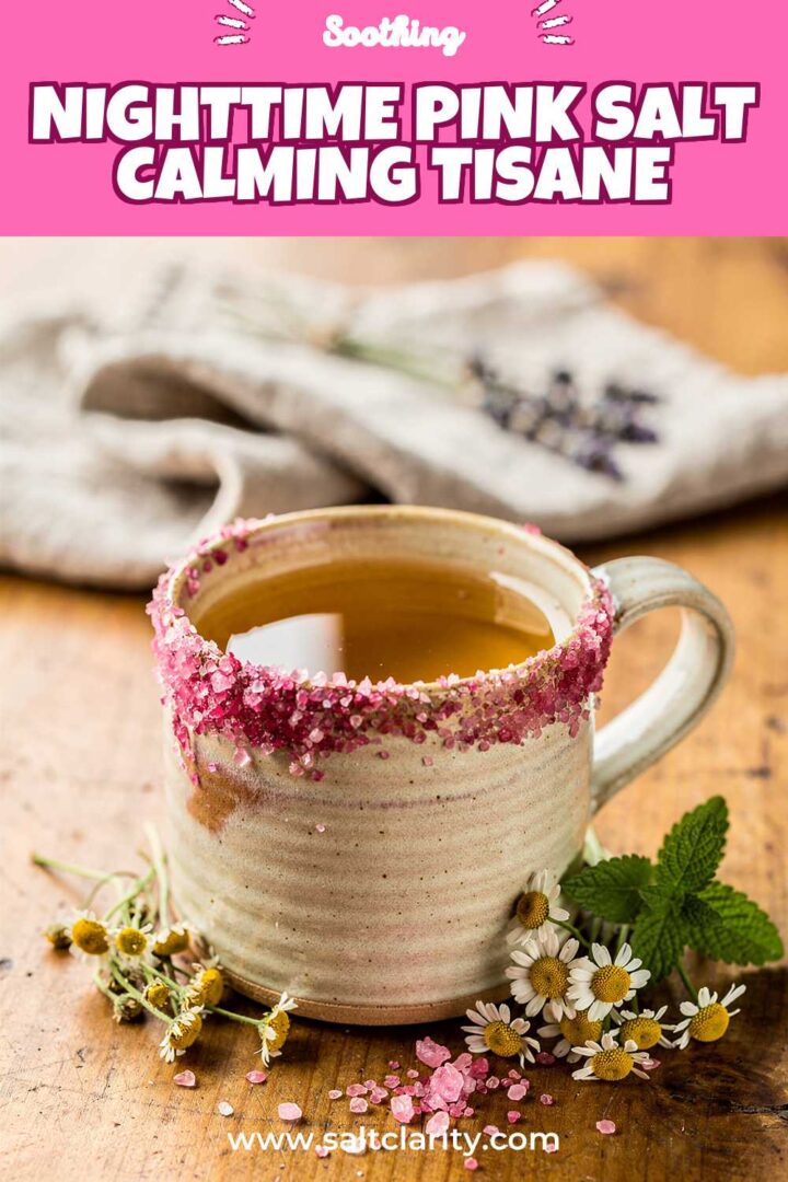 Storage and leftovers for Nighttime Pink Salt Calming Tisane
