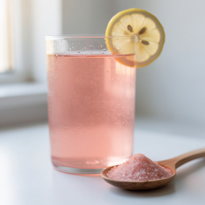 Ingredients for Himalayan Pink Salt Trick Recipe Tiktok