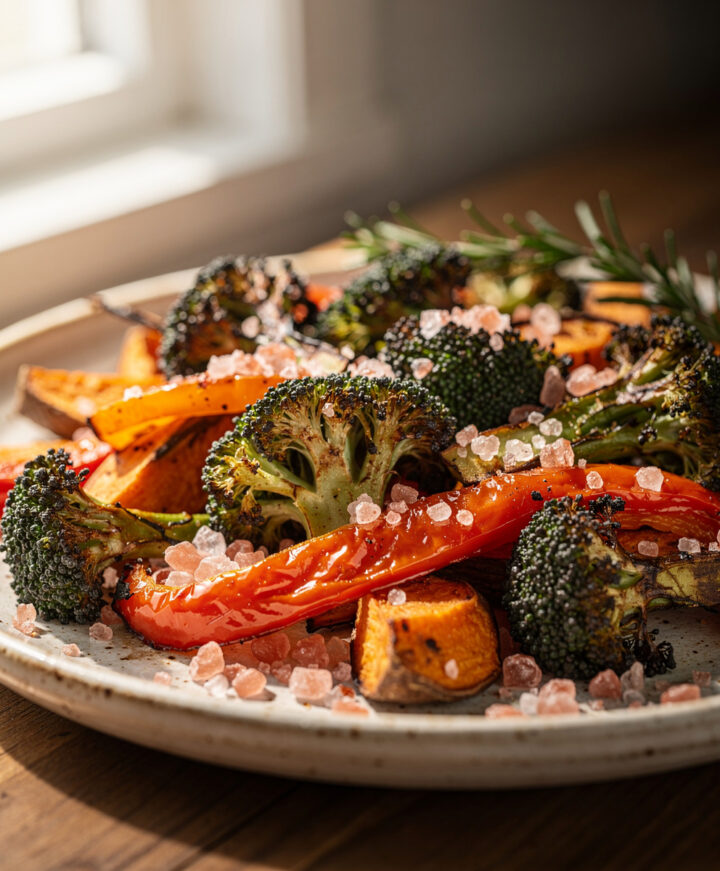 Crispy Roasted Vegetables With Pink Salt featured image
