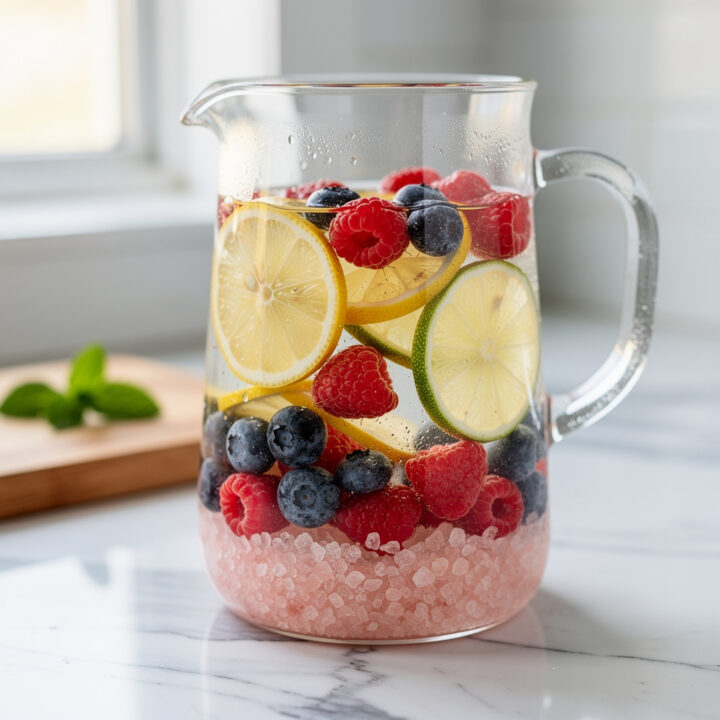 Recipe variations for Berry Citrus Pink Salt Infused Water