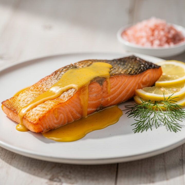 Recipe variations for Pan-Seared Salmon With Pink Salt Citrus Butter