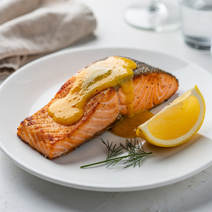 Ingredients for Pan-Seared Salmon With Pink Salt Citrus Butter