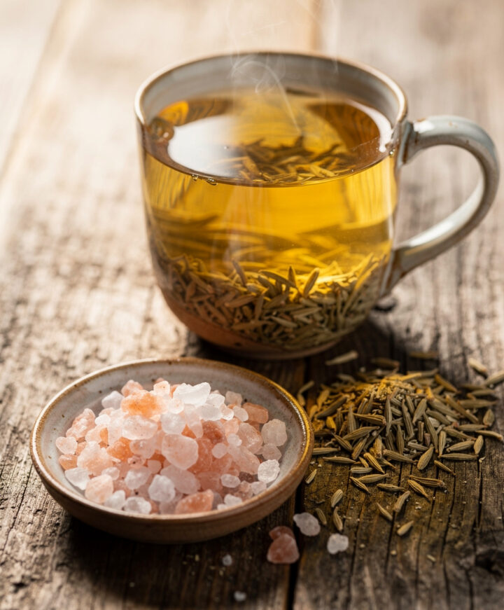 Himalayan Pink Salt Fennel Tea for Bloat Relief featured image