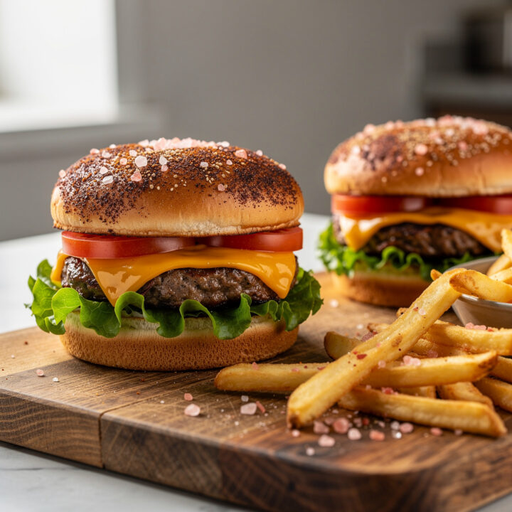 Recipe variations for Pink Salt Smash Burgers At Home