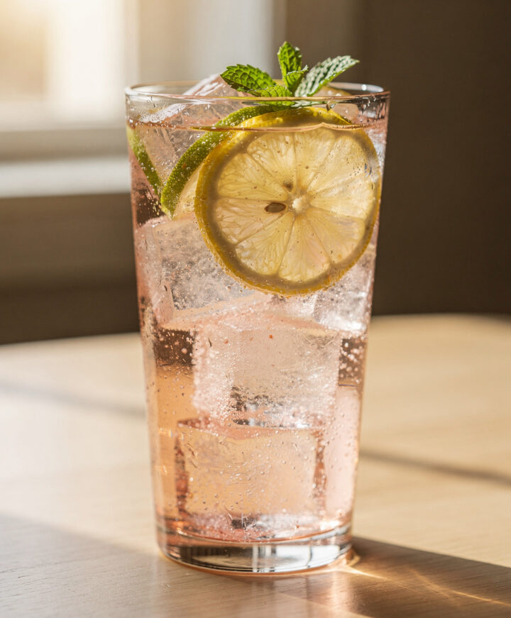 Sparkling Pink Himalayan Salt Electrolyte Drink featured image