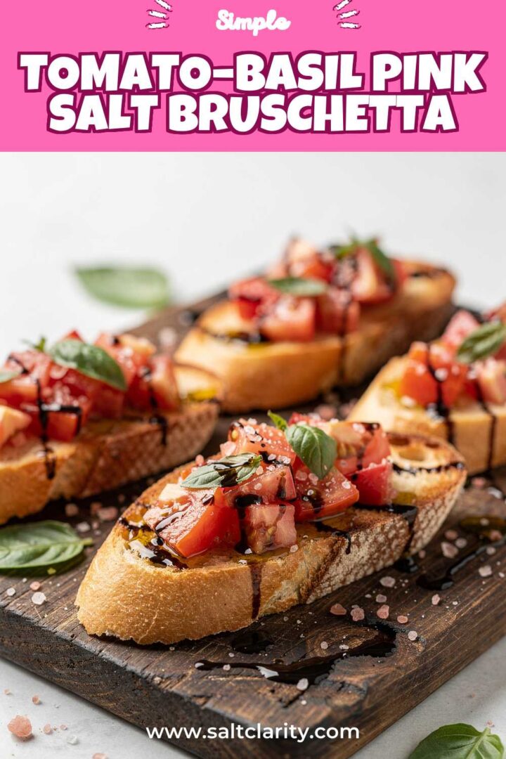 Storage and leftovers for Tomato–Basil Pink Salt Bruschetta