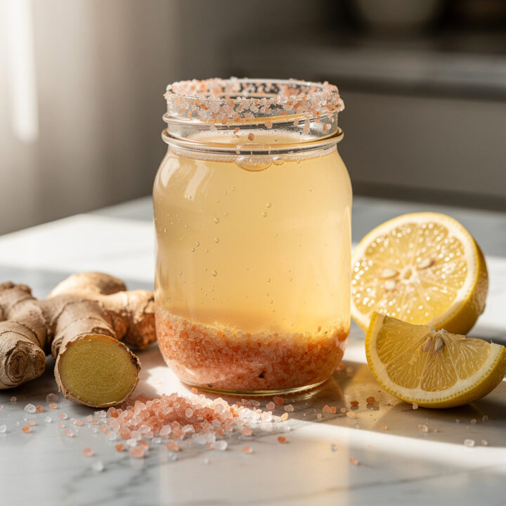 Recipe variations for Ginger Pink Himalayan Salt Hydration Drink