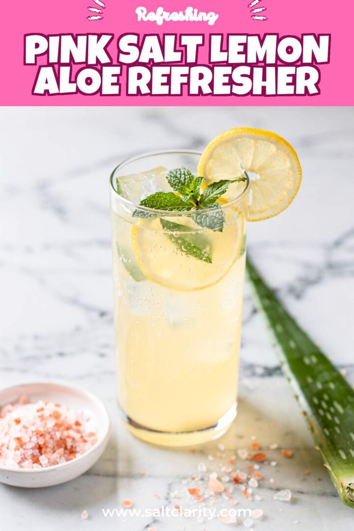 Storage and leftovers for Pink Salt Lemon Aloe Refresher