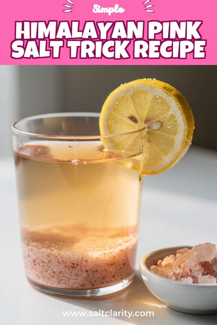 Storage and leftovers for Himalayan Pink Salt Trick Recipe