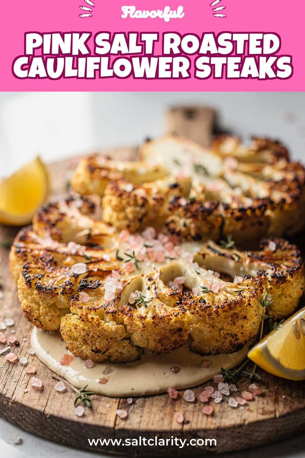 Storage and leftovers for Pink Salt Roasted Cauliflower Steaks