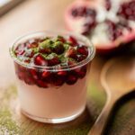Dr. William Li's golden gelatin cubes recipe with fresh berries and mint.