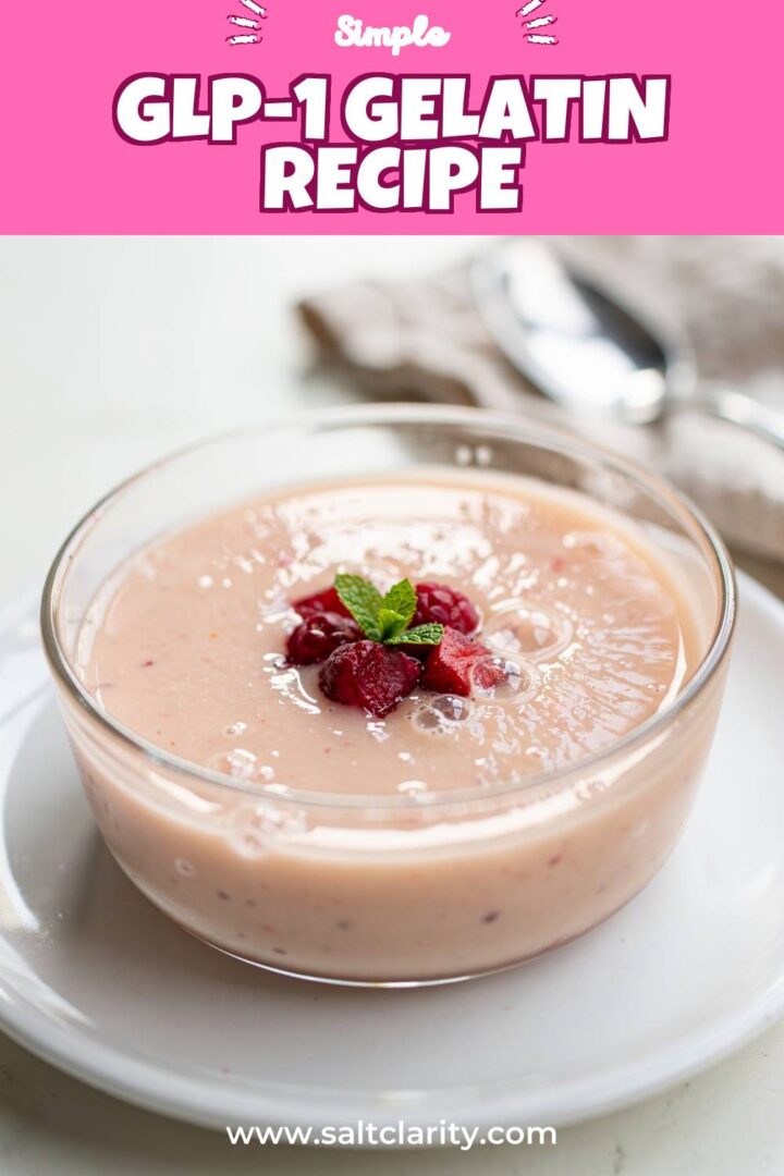 homemade glp-1 recipe GLP-1 Gelatin Recipe, the Ozempic-era weight loss dessert
