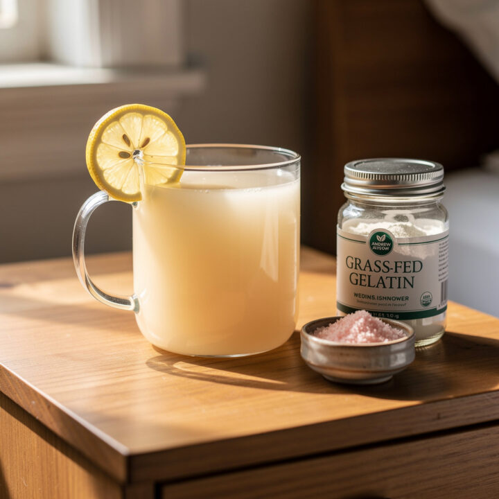Ingredients for andrew huberman gelatin recipe