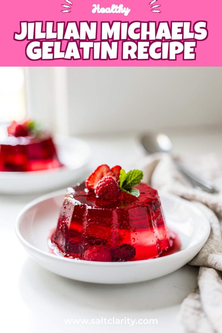 Storage and leftovers for jillian michaels gelatin recipe