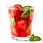 Dr. Kellyann black cherry honey gelatin dessert in clear glass cup