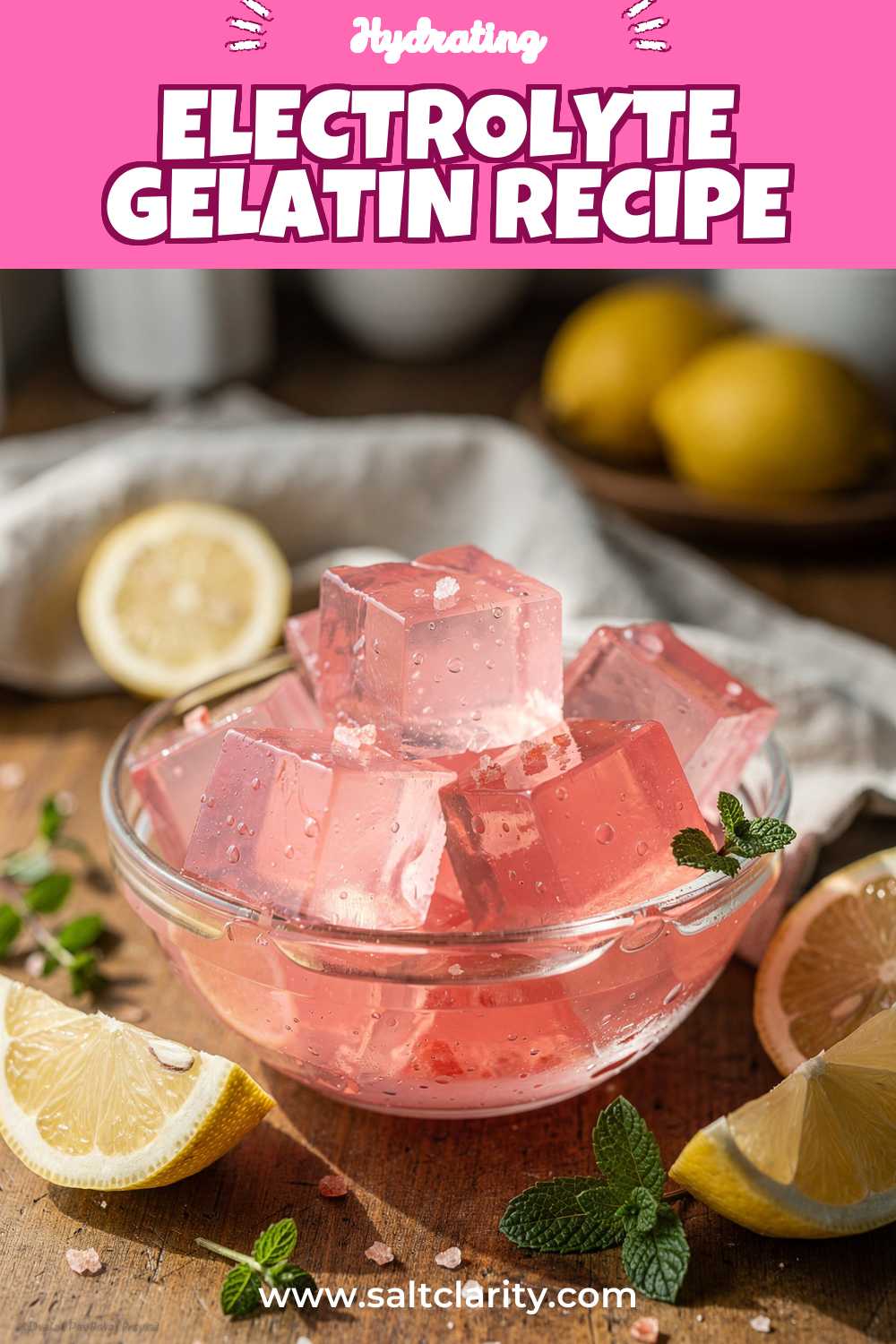 Storage and leftovers for electrolyte gelatin recipe