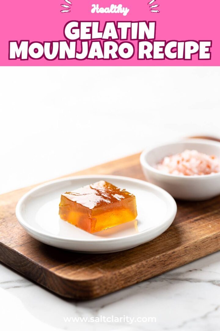 Storage and leftovers for gelatin mounjaro recipe