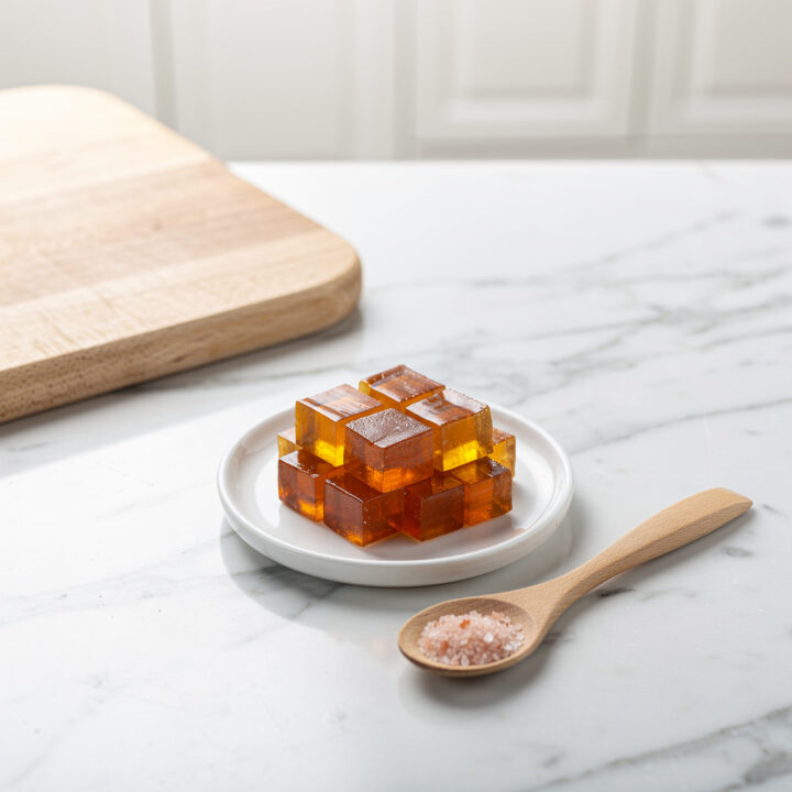Ingredients for gelatin mounjaro recipe