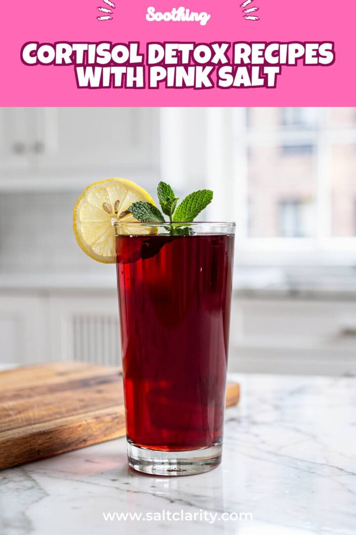 Storage and leftovers for cortisol detox recipes with pink salt