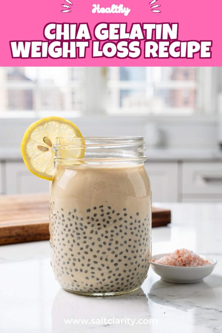 Storage and leftovers for chia gelatin weight loss recipe