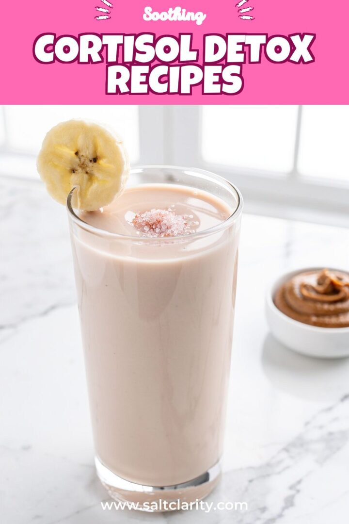 Storage and leftovers for cortisol detox recipes