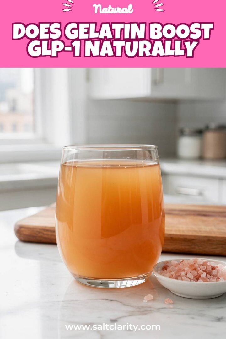 Storage and leftovers for does gelatin boost GLP-1 naturally