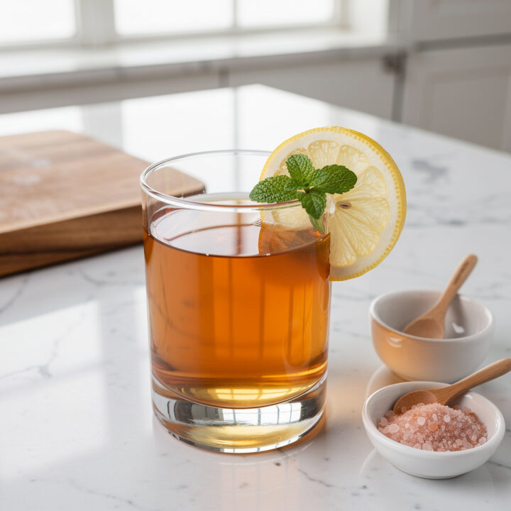 Ingredients for lemon balm recipe for weight loss