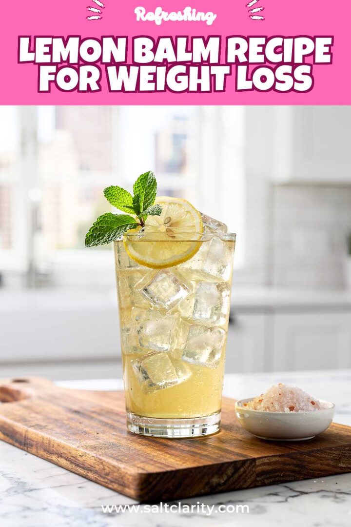Storage and leftovers for lemon balm recipe for weight loss