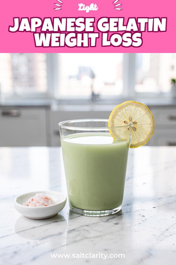 Storage and leftovers for japanese gelatin weight loss