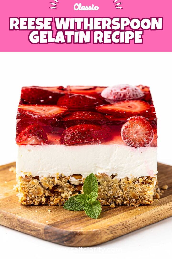 Storage and leftovers for reese witherspoon gelatin recipe